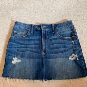 Abercrombie and Fitch Blue Jean Skirt